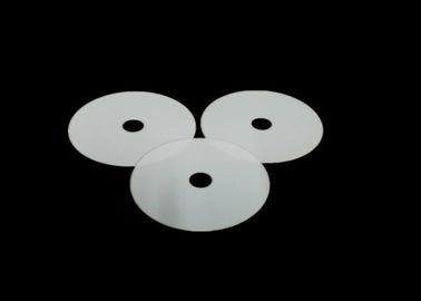 Biały Wysoka wytrzymałość mechaniczna Tlenek glinu Ceramiczny dysk wysokiej odporności na zużycie