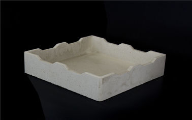 Piec meblowy prostokątny Ceramiczny zasobnik Cordierite Materiał Saggers SGS