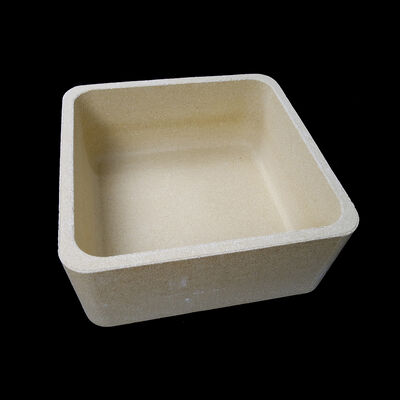 Kwadratowy ogniotrwały kordieryt mullite saggar Zaprojektowany do trwałości termicznej