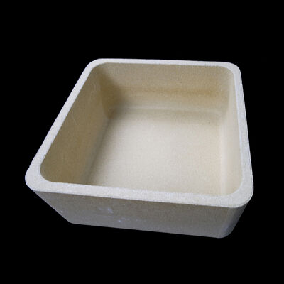 Kwadratowy ogniotrwały kordieryt mullite saggar Zaprojektowany do trwałości termicznej