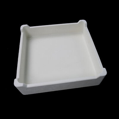 Żaroodporny tygiel wysokotemperaturowy złożony z kordierytu-mulitu i o wysokiej odporności na wilgoć, idealny do pieców przemysłowych