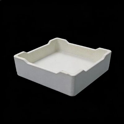 Wytrzymała tygiel ogniotrwały o długiej żywotności ze zwiększoną odpornością na wysokie temperatury, zaprojektowany do pracy w warunkach wypalania