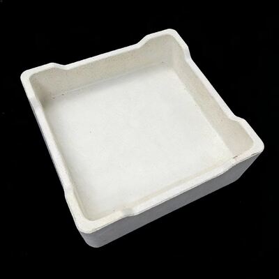 Gładka powierzchnia tygla ogniotrwałego zapewniająca wysoką stabilność i trwałość izolacji termicznej podczas wypalania