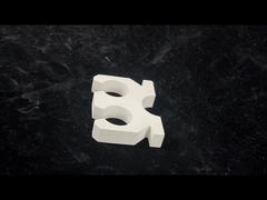 Uder 1500°C Alumina Ceramic Disc Wysokiej odporności na temperaturę Do ogrzewania pieca