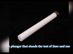 Odporność na zużycie Przemysłowe tłoki ceramiczne powlekane Alumina Dmuchawy Żółty kolor