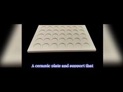 Odporna na wstrząsy termiczne płytka stacjonarna kordieritowa odporna na wstrząsy termiczne dla metalurgii proszku